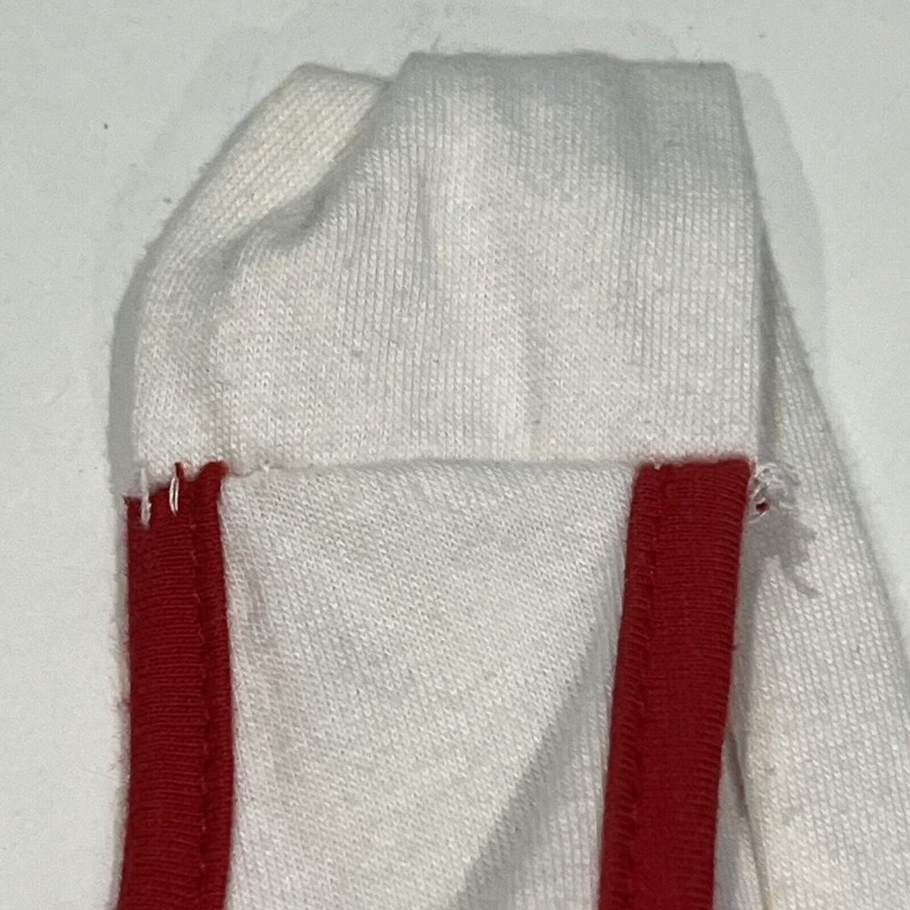 Vintage Cancun Mexico Nautical Red White Blue Sailboat Dress Women Size Medium - Picture 7 of 11